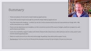 Go GUIs Summary | Golang GUI Frameworks in 2025, Part 10