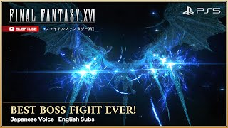 FINAL FANTASY XVI Bahamuth Full Boss Fight - Japanese Voice English Subs