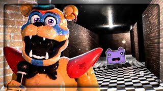 БЕЗУМНЫЙ ГЛЭМРОК ФРЕДДИ гоняет НЕПТУНА по ЗАБРОШКЕ!! FNAF Nothing Here