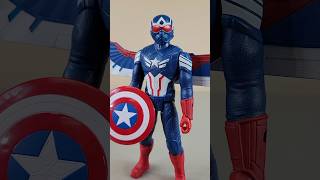 Marvel Red Hulk Captain America Brave New World Action Figures ASMR