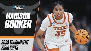Madison Booker 2025 NCAA tournament highlights