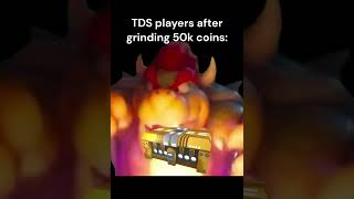 Tds players after grinding 50k coins be like   |Roblox TDS| (Outdated video)