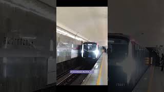Балтиец 2.0 со сквозным проходом для метро Санкт-Петербурга #метро #поезд #транспорт #питер