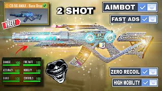 NEW &quot;2 SHOT&quot;  CR-56 AMAX  Gunsmith! its TAKING OVER COD Mobile In Season 8