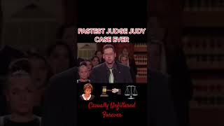 FASTEST JUDGE JUDY CASE EVER