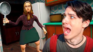 БАБКА-КАННИБАЛКА ХОЧЕТ МЕНЯ СОЖРАТЬ!😱 ПОБЕГ ОТ ЛЮДОЕДКИ!😭