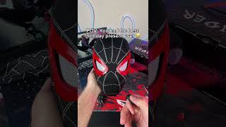 It’s the best Miles Morales mask 🥹🕷️🤟 #spiderman #marvel #milesmorales