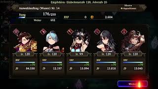 FFBE WOTV Water Selection Quest 14 - all missions
