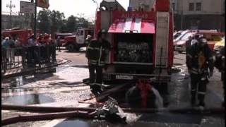 Пожар в московском метро