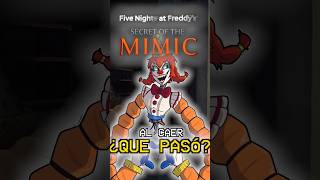 ¿QUÉ PASO CON JACKIE LUEGO DE ESCAPAR EN FNAF: SECRET OF THE MIMIC? 🤔