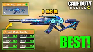 This &quot;0 RECOIL&quot; CR 56 AMAX Gunsmith Attachments! its CRACKED Season 1 in COD Mobile