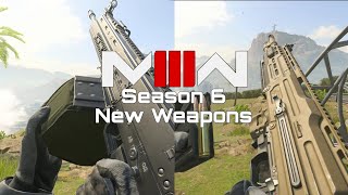 CoD: Modern Warfare III - Season 6 New Weapons Showcase