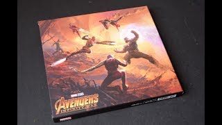 (book flip) Avengers: Infinity War - The Art of the Movie