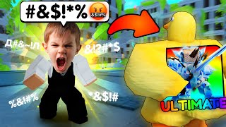 😂 Я ЗАТРОЛЛИЛ АГРО ШКОЛЬНИКА ЛЕДЯНЫМ УЛЬТИМЕЙТОМ в Toilet Tower Defense!