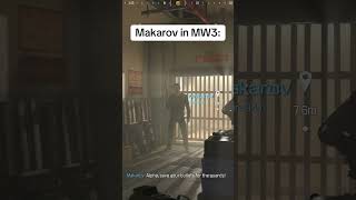 Makarov in Call of Duty MW3 VS OG MW2