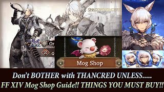 WOTV FFBE Should you Raise Thancred? FF XIV Mog Shop Guide (#3)