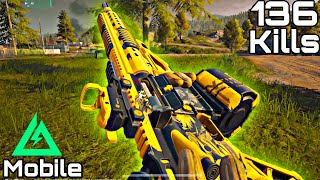 136 kills with K416 in delta force mobile!
