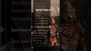Can You Pickpocket the Ebony Warrior❓️🤔 #elderscrolls #bethesda #gameplay #skyrim #secrets #shorts