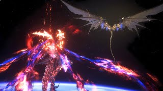 Ifrit VS Bahamut Full Battle - Final Fantasy XVI (Japanese Voice)