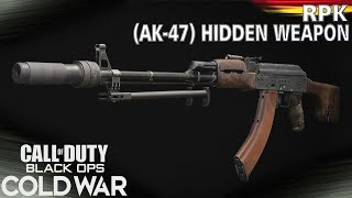 Black Ops Cold War RPK (AK-47) Hidden Weapon Gameplay