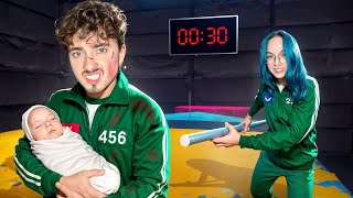 РЕБЁНОК НОВЫЙ УЧАСТНИК ИГРЫ В КАЛЬМАРА 3 МАЙНКРАФТ!