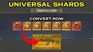 *Tips* HOW TO GET UNIVERSAL SHARDS IN COD MOBILE