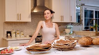 Распаковка Забытых Покупок | Пеку Лепешки с Мясом | Ламаджо На Скорую Руку | Семейный Влог | Эгине