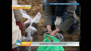 Опасный химикат и бактерии обнаружены на полях под Усольем