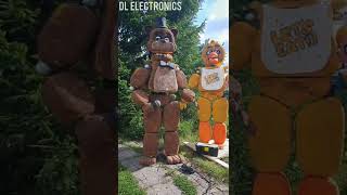 Freddy Fazbear is left outside