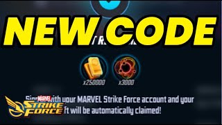NEW CODE! FREE GOLD &amp; ANTI-MATTER! DO NOT MISS OUT! LIMITED | AUG 2025 | MARVEL Strike Force