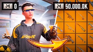 С 0 до 50 МИЛЛИОНОВ!!🔥СОЛО vs ОТРЯДЫ🥵ОЧЕНЬ ПОТНЫЕ КАТКИ в METRO ROYALE | PUBG MOBILE❤️‍🩹