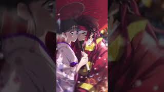 Demon Slayer couple 💓💖💕💖💖 singing shapes of you #anime #edit