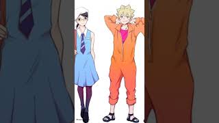 Naruto &amp; Boruto Couples singing Sugar Crash Remix💗💜💙💓#Shorts​#Anime​#Naruto​#Boruto​#otaku#ternding