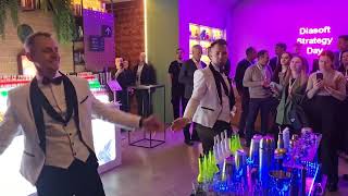 Бармен шоу Кибердом Moscow