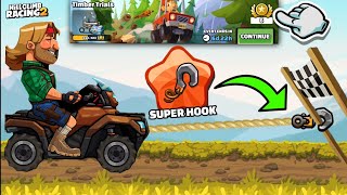 SUPER-PARTS MAYHEM! (2x POWER) 💪🤯 TIMBER TRAILS EVENT - Hill Climb Racing 2