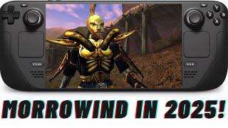 Steam Deck Guide – Morrowind in 2025 Controls and Graphics!