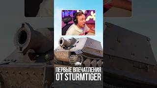 Первые впечатления от Sturmtiger #миртанков #wot