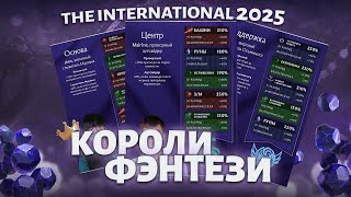 ПРОГНОЗЫ ФЭНТЕЗИ THE INTERNATIONAL 2025 (Плей-Офф 11 Сентября)