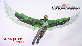 Marvel Legends FALCON Captain America Brave New World Marvel Studios Hasbro Action Figure Review