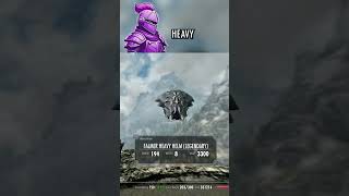 Level 100 LIGHT/HEAVY ARMOR Fast in Skyrim