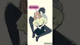 hug attack of anya  x Damian #shorts #spyxfamily